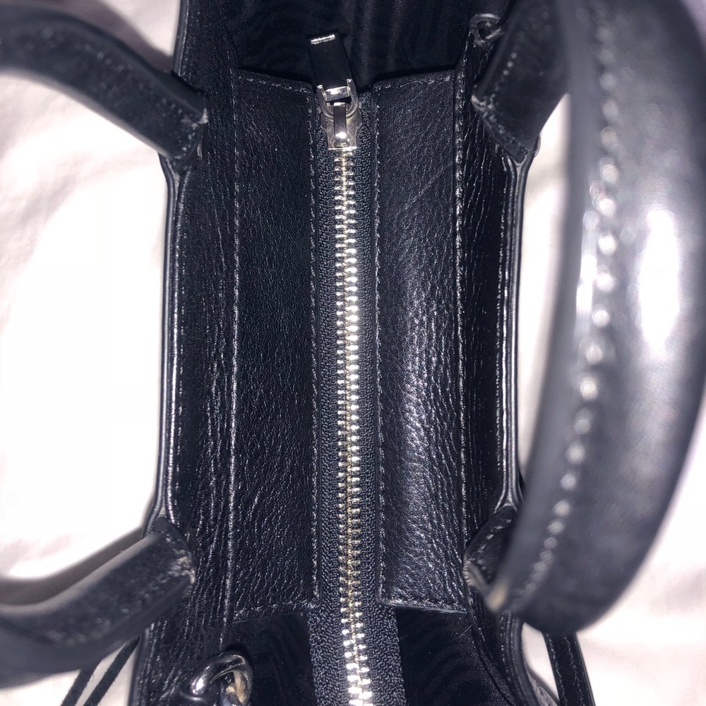 Black Rebecca Minkoff Small MAB Side Zip Satchel - Picture 5 of 7